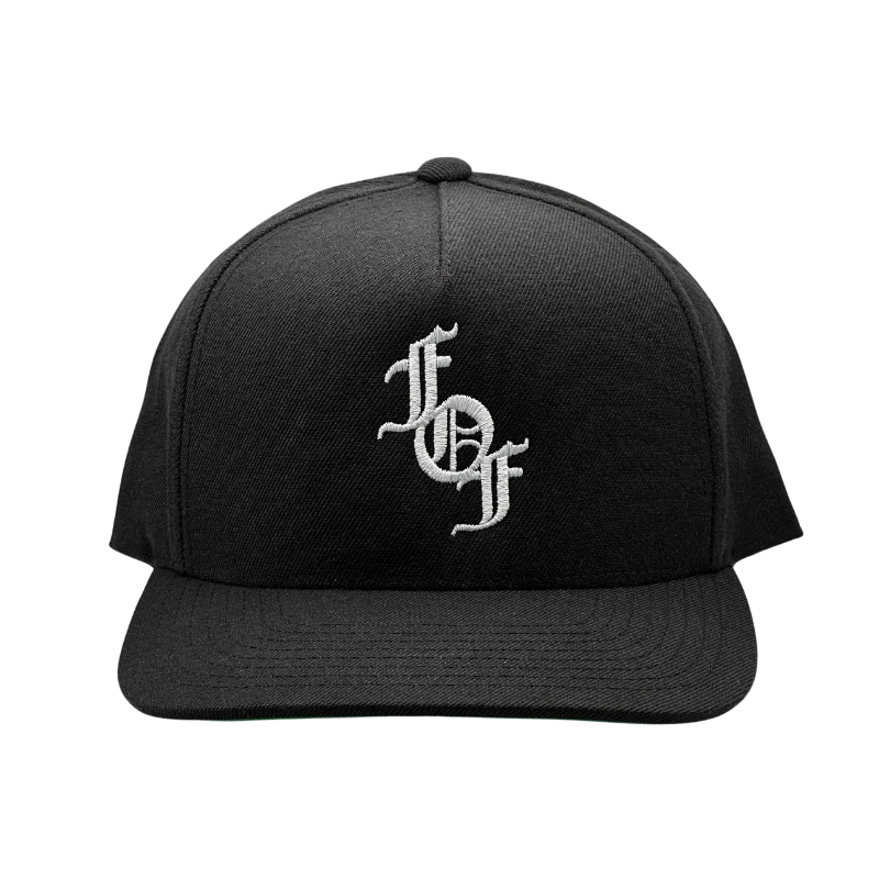 Monogram Cap - Black