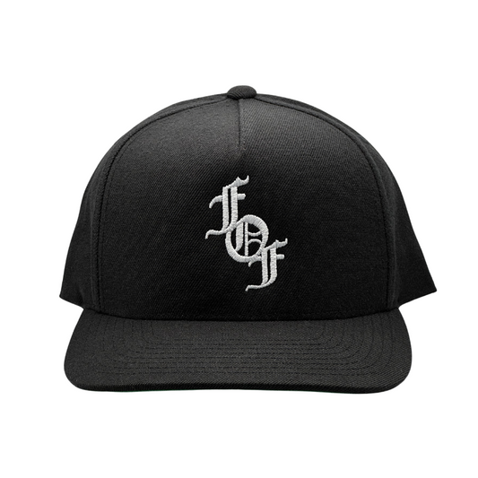 Monogram Cap - Black